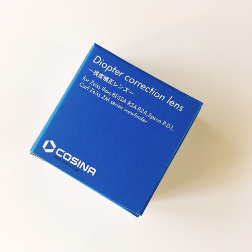 【MINT】COSINA Diopter Correction Lens -2.0 for ZEISS Viewfinder, BESSA R3A R2A ZM - Picture 12 of 13