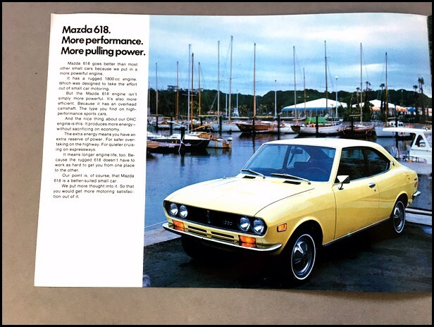 1973 1974 Mazda 618 Coupe and Sedan Vintage Original Car Sales
