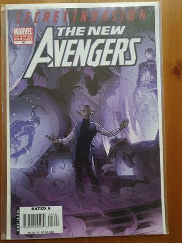 Marvel Comics New Avengers #40 1st App Veronke Skrull Queen 2nd Print Variant