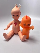 Kewpie Doll by Rose Art -One Marked on Back Rose Art Lollipop Cherry Lot 2