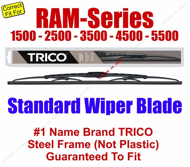 2001 Dodge Ram 1500 Wiper Blade Size