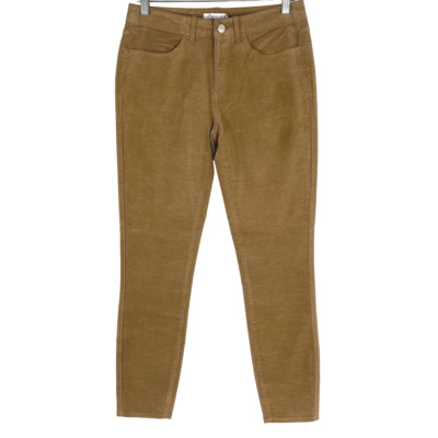 Peter Millar Corduroy Pants Size 4 Tan Cotton Blend Golf Stretch NWT PT-2148