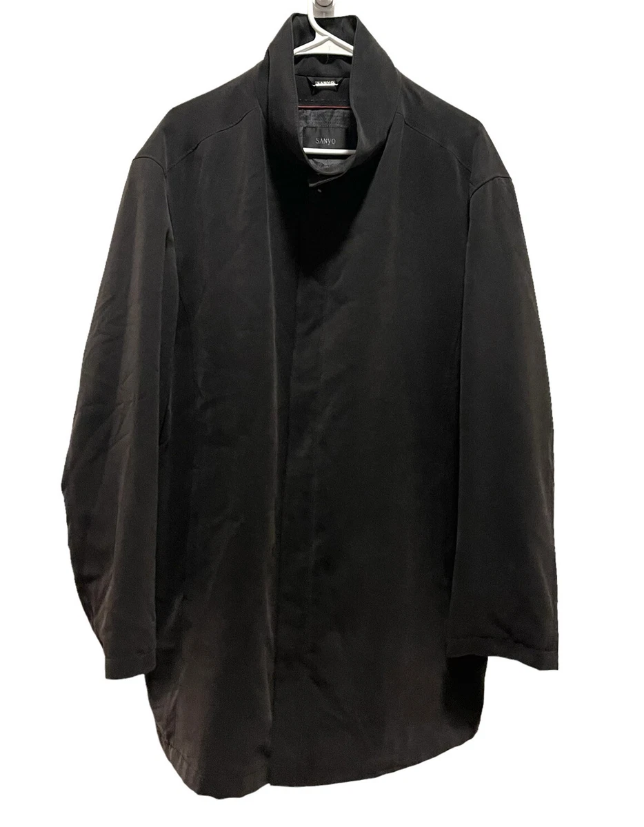 Sanyo Coat - Men's Large Black Coat