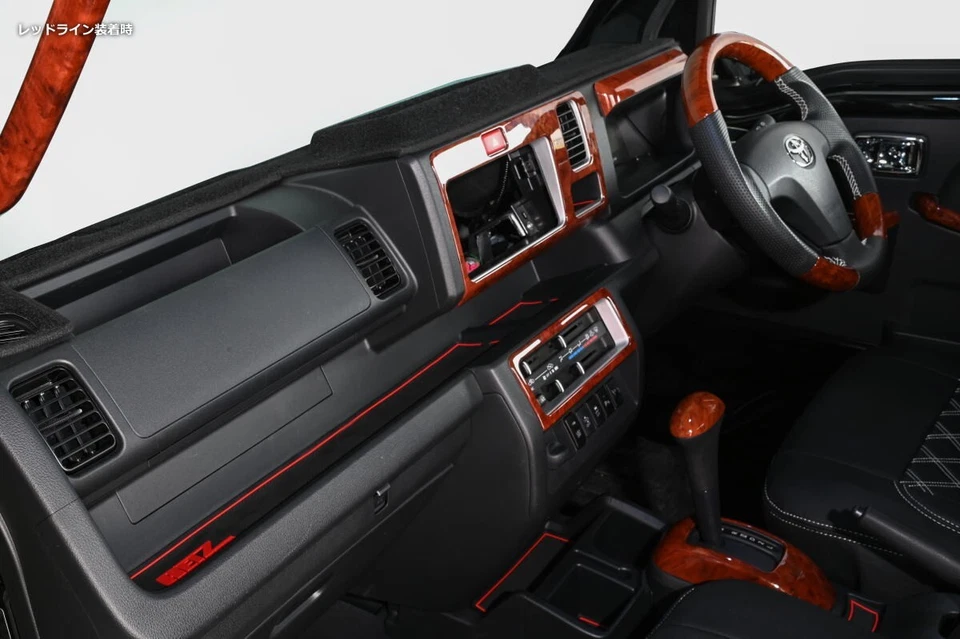 Daihatsu HIJET Truck/Jumbo S500 series -Nov.2021 interior Rubber Mat, 13pcs - Изображение 2 из 4