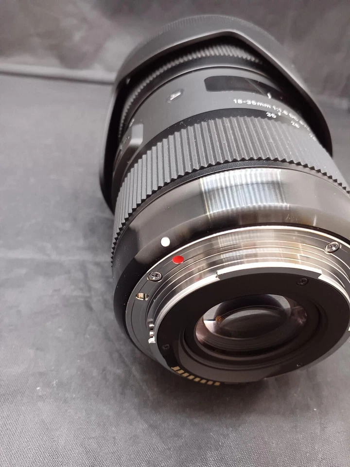 Sigma AF 18-35mm f1.8 DC HSM Art 013 Lens Canon EF  DSLR Camera top mint from jp - Image 4 of 4