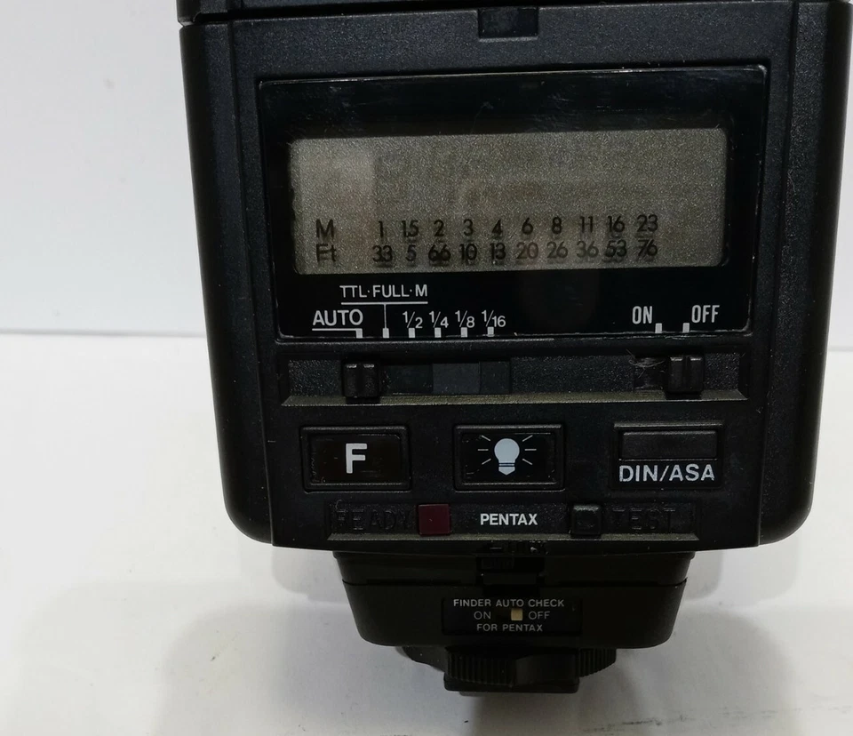 Achiever 632LCD Dedicated Thyristor Flash For Pentax Tested and Working - Image 4 of 4