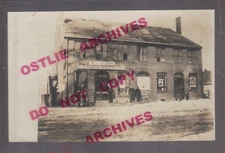 Haverhill MASSACHUSETTS RPPC 1908 GENERAL STORE B.G. Perry WEST BRADFORD MA