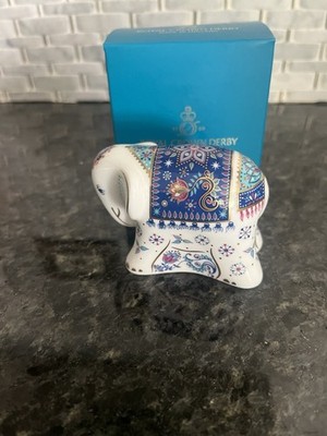 Royal Crown Derby Baby Elephant. NIB