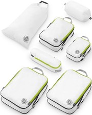 Large Compression Packing Cubes for Travel-Packing Cube Luggage Organizers 7 ...
