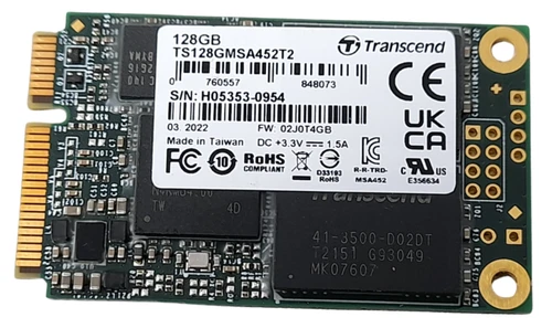 Transcend TS128GMSA452T 128GB mSATA SSD Solid State Drive 90-99% Health