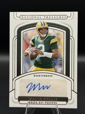 2024 Panini National Treasures - Signatures Malik Willis #SIGS-MWS /99 Dolphins 
