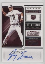 2018 Panini Contenders Draft Picks Ticket RPS Variation Jeremy Eierman Auto 4g8