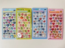 Tamagotchi Bon Bon Drop 3D Stickers Kutchipatchi Mimitchi Mametchi Violetchi