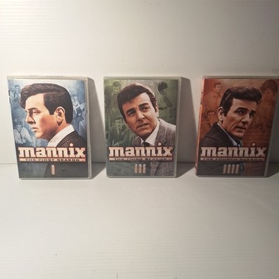 Mannix Dvd Lot (Seasons 1,3,4)