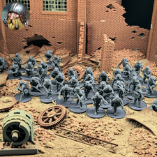 WW2 German Support Units I 20mm, 1:72, 28mm M...
