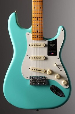 Fender American Vintage II 1957 Stratocaster Electric Guitar - Seafoam Green, w/