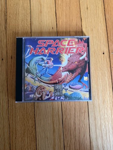 Space Harrier  Game Case with Manual Turbografx 16