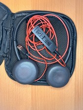 Plantronics Blackwire 3225 Wired Over The Ear Headset USB W/Case Excellent