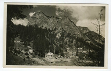 Romania 1940s Red Lake /Gyilkostó  ,Giurgeu Mountains ,photo-postcard