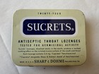 Lot of 3 1930's-1950's Sucrets Throat Lozenge Tin Historic & Collectible! — photo 6
