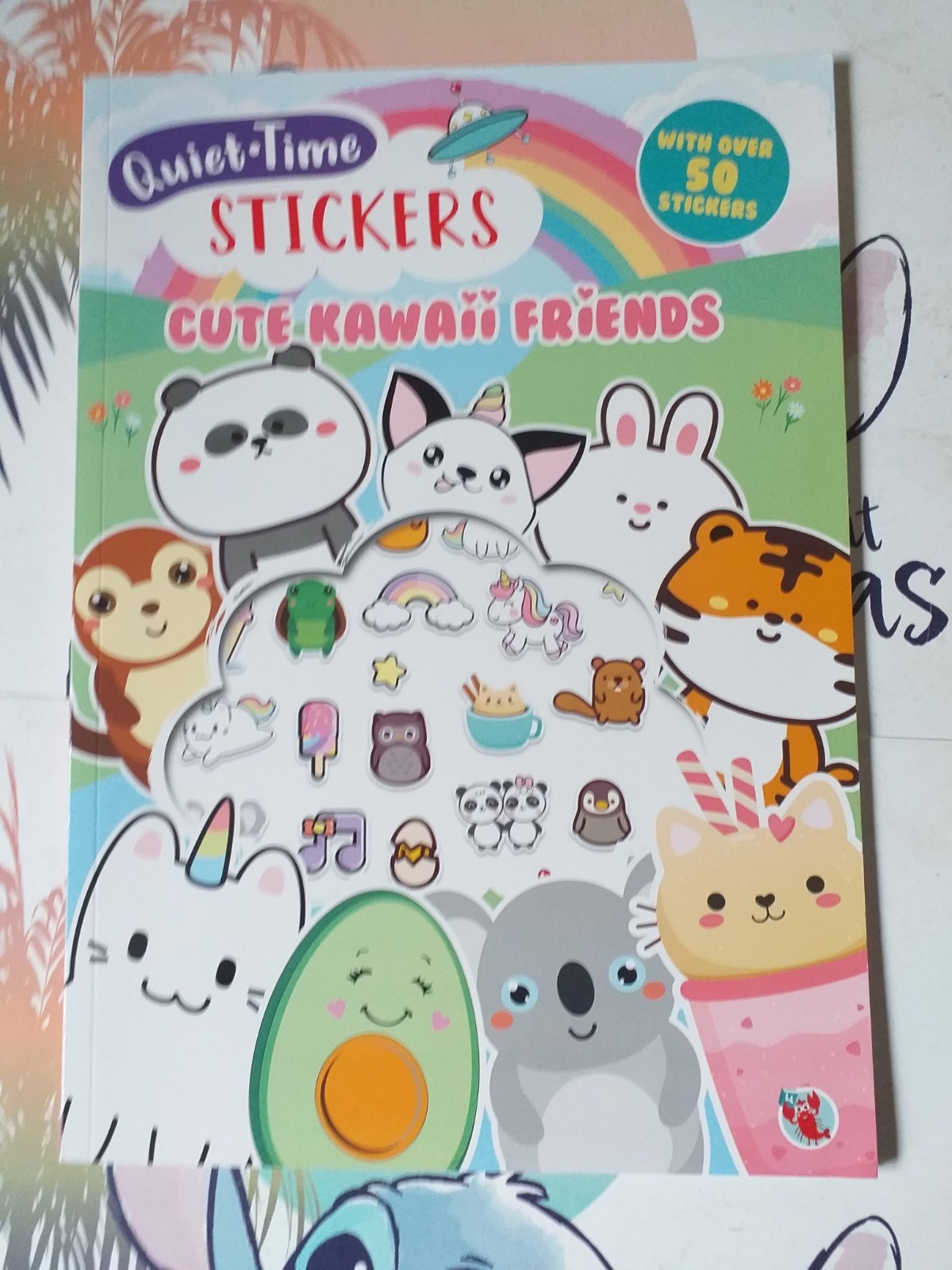 QUIET-TIME STICKERS CUTE KAWAII FRIENDS ACTIVITY BOOK