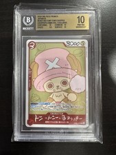 BGS 10 Pristine Tony Tony Choppers EB02-003 2026 One Piece Card Japanese PSA
