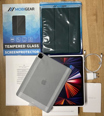 Apple iPad Pro 12.9'' (2021), Generation 5, WiFi+Cellular, 1TB, Space Grau, NEU