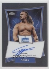 2025 Topps Chrome WWE Blue Brand Auto Angel Garza Angel #BBA-AGL Auto v1x