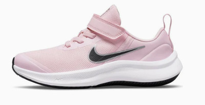 Nike Star Runner 3 PS 'Pink Foam' Pink/White/Black DA2777-601 Youth Size 11c