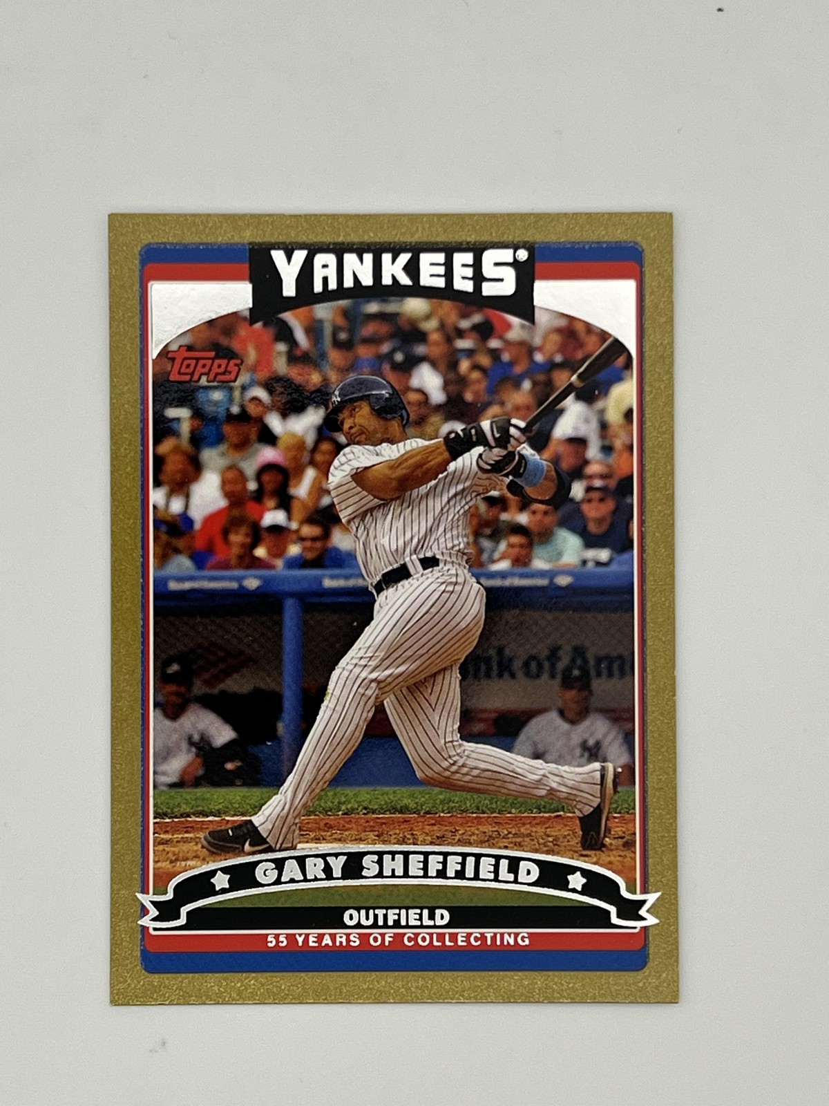 2006 Topps #420 Gary Sheffield Gold #/2006