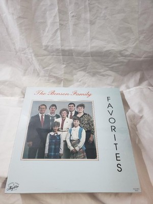 THE BENS0N FAMILY FAVORITES ~ MAJS 4065 ~ 1987 ~ LP ~ NEW SEALED