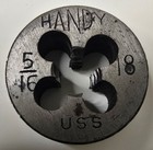 Handy Tool Company Vintage Threading Die 5/16 18 USS — photo 1