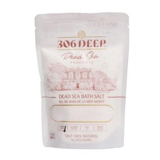 306 Deep Powder Dead Sea Salts for Soaking - 350 Grams of 0-1 mm 100 Dead Se...