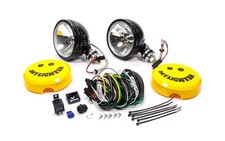 Kc Hilites 238 Daylighter Black 100w Spot Beam Light System