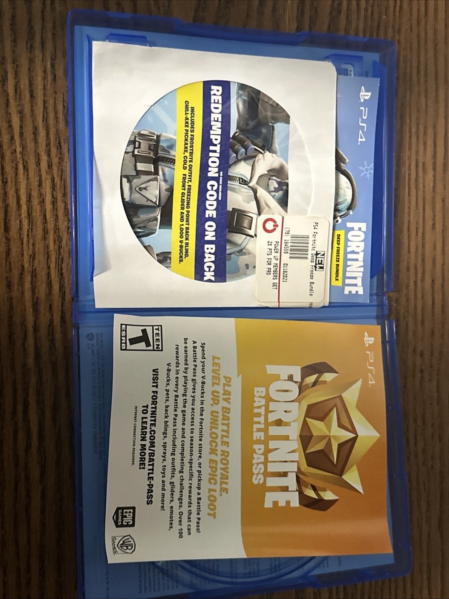 Fortnite Deep Freeze 2018 Bundle For PlayStation 4 for sale online