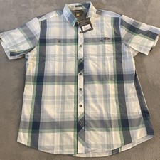 NEW Eddie Bauer Travex Greenpoint Short Sleeve Shirt Men's TXL XL Tall NWTags