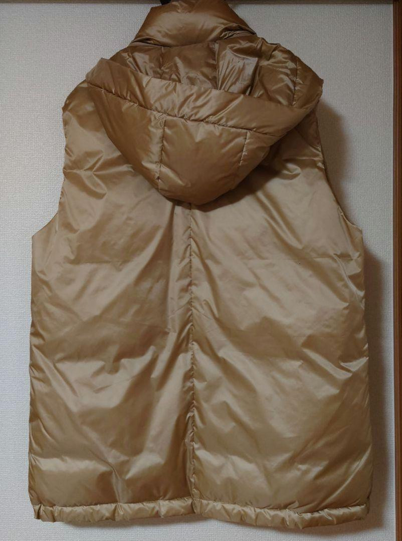 トップス hyeon duck gilet Jiyuku Bright Down Vest White Duck Long Onward Kashiyama