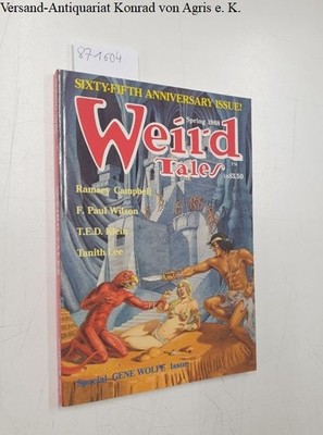 Weird Tales, Spring 1988, Sixty-fifth Anniversary Issue! Vol. 50, No.1 Special G