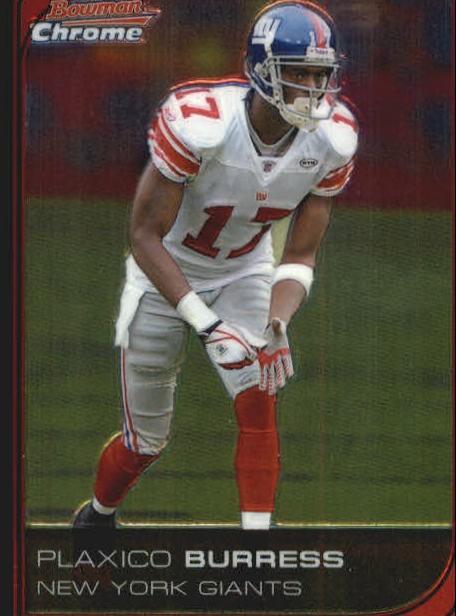 2006 Bowman Chrome Football "Main Set" Cards #111 to #275