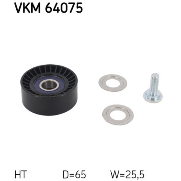 Spannrolle Keilrippenriemen Skf Vkm 64075-image