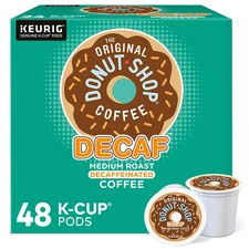 The Original Donut Shop Decaf Keurig Single-Serve K-Cup Pods, Medium Roast Coffe