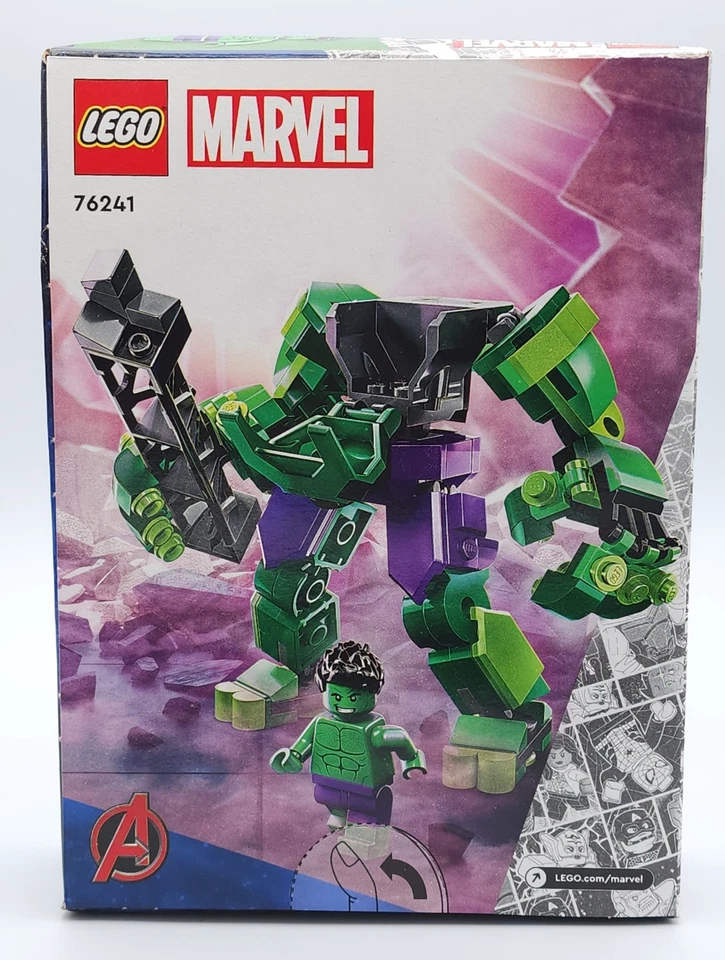 LEGO Super Heroes: Hulk Mech Armor (76241) Sealed *Damaged Box* - Image 4 of 4