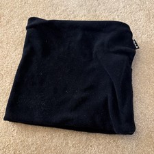 BULA Fleece Neck Gaiter Black Winter Ski Snowboard Cold Weather Tube Warm Outer.