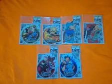 Authentic Capcom B-Side Label Set Of 6 Stickers Street Fighter & Darkstalkers 