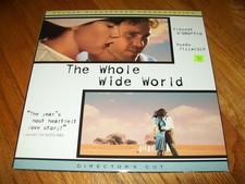 THE WHOLE WIDE WORLD Laserdisc LD WIDESCREEN FORMAT DIRECTOR'S CUT VERY RARE 