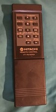 Hitachi Remote Control VT-RM1300A VCR/TV Tested Works No Damage To Battery Area