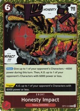 Honesty Impact [Alternate Art] OP11-018 Prices | One Piece