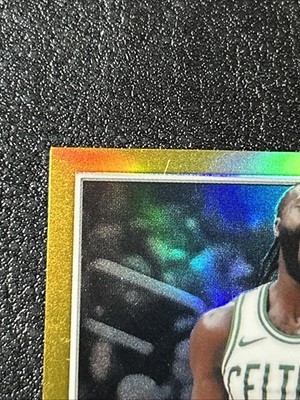 2025-26 Bowman Chrome Jaylen Brown Gold Refractor /50 BCV-57