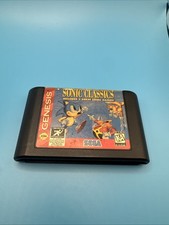 Sonic Classics (Sega Genesis, 1997) Authentic Cartridge Tested Working