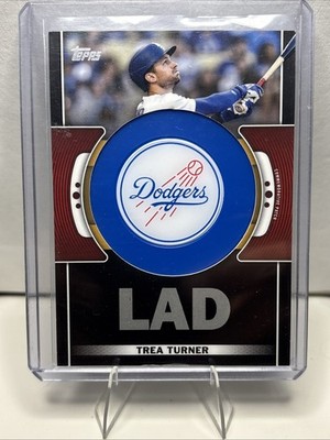 2023 Topps Trea Turner Team Logo Relic Card 134/299 #TLP-TT
